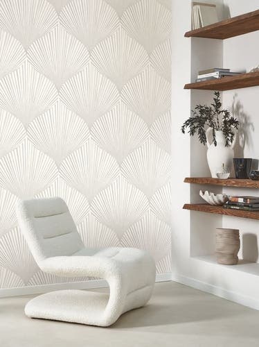 Casadeco - Semiramis Blanc Coton Babylone Cad