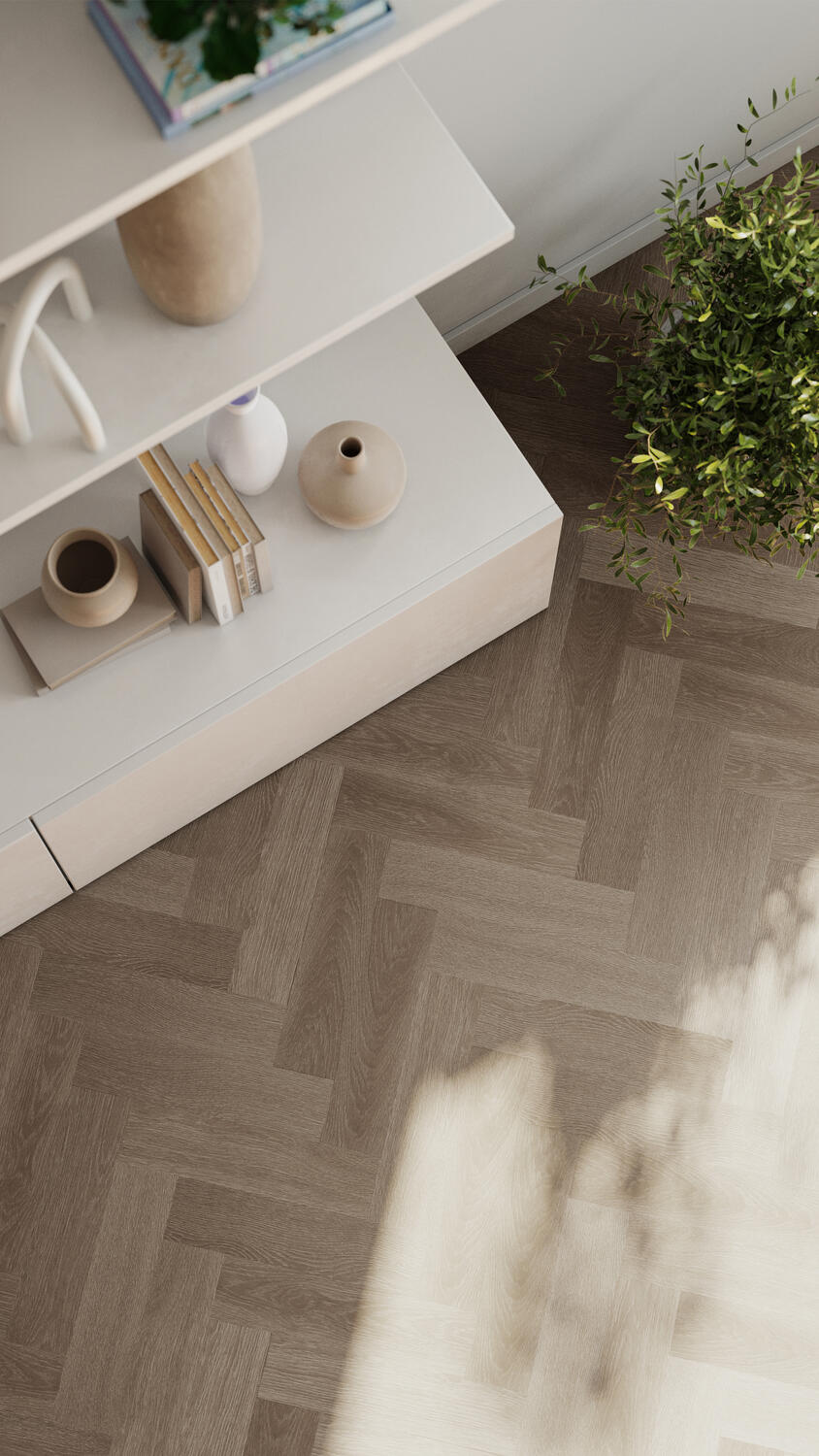 Ancares Herringbone Grey 2m