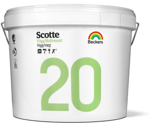 Scotte 20 - Halvmatt väggfärg - S0502-Y 10L