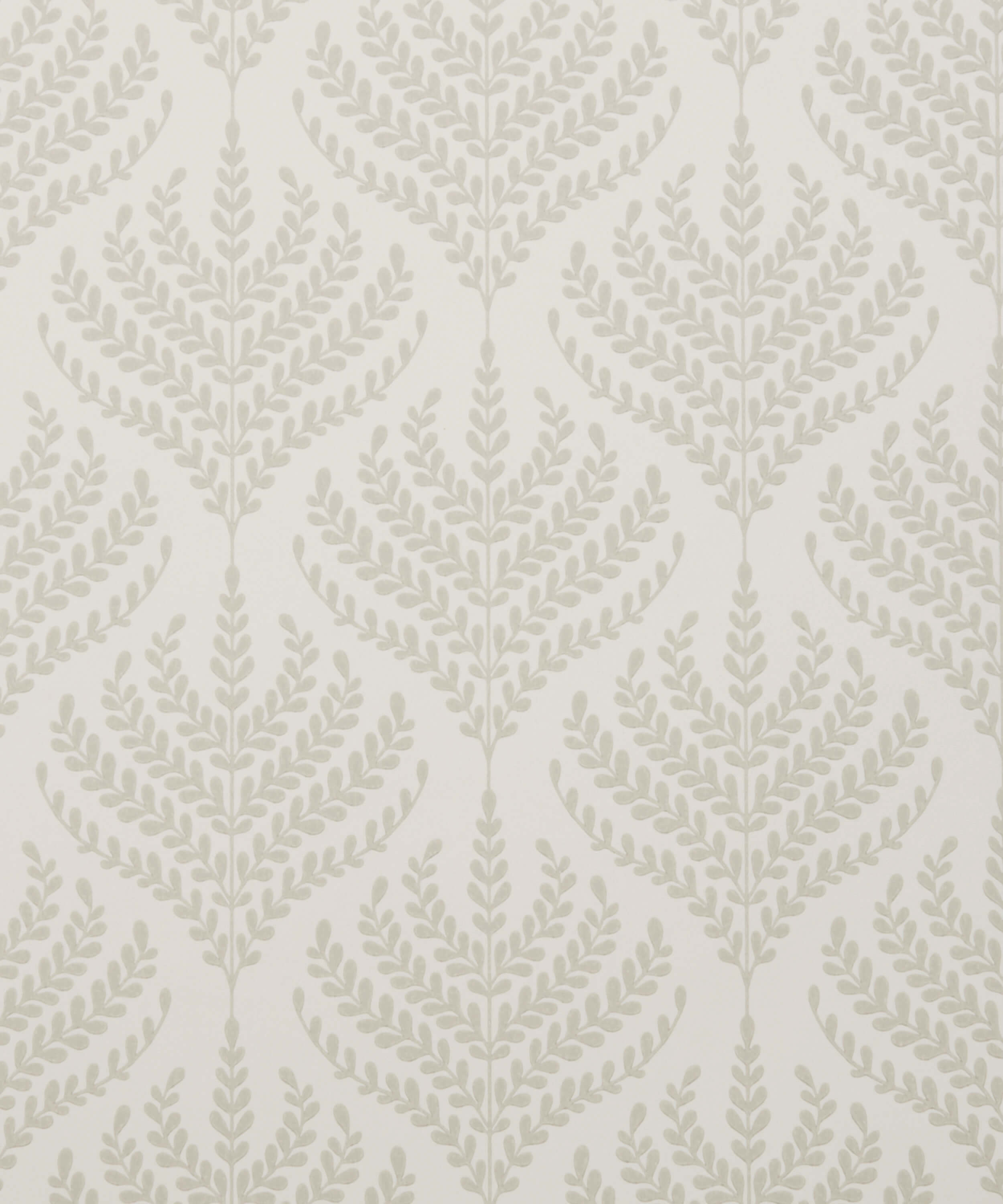 Liberty - Paisley Fern Pewter White
