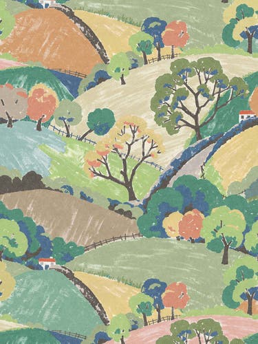 Boråstapeter - Hills and Trees
