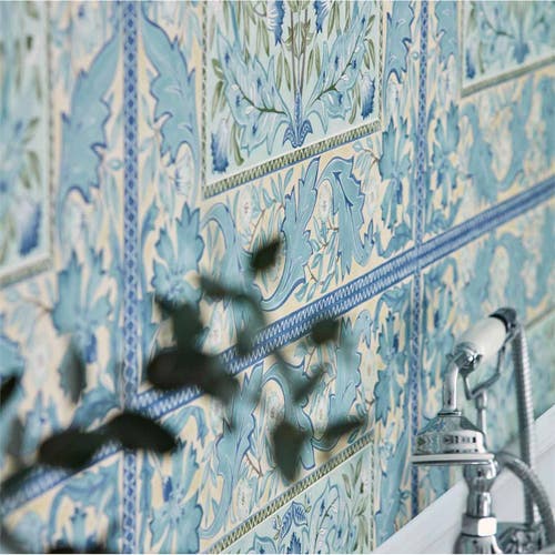 Morris & Co - Wilhelmina Indigo Melsetter Wallpapers