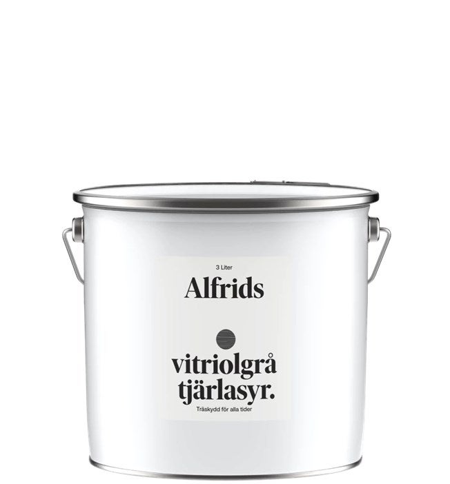 Tjärlasyr Vitriolgrå 3 L Vitriolgrå