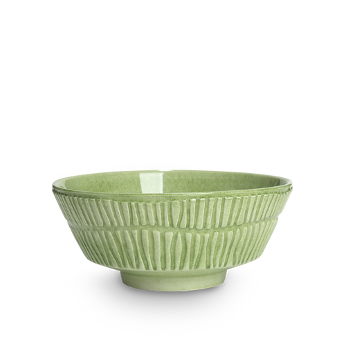 Stripes Skål 15 cm Grön