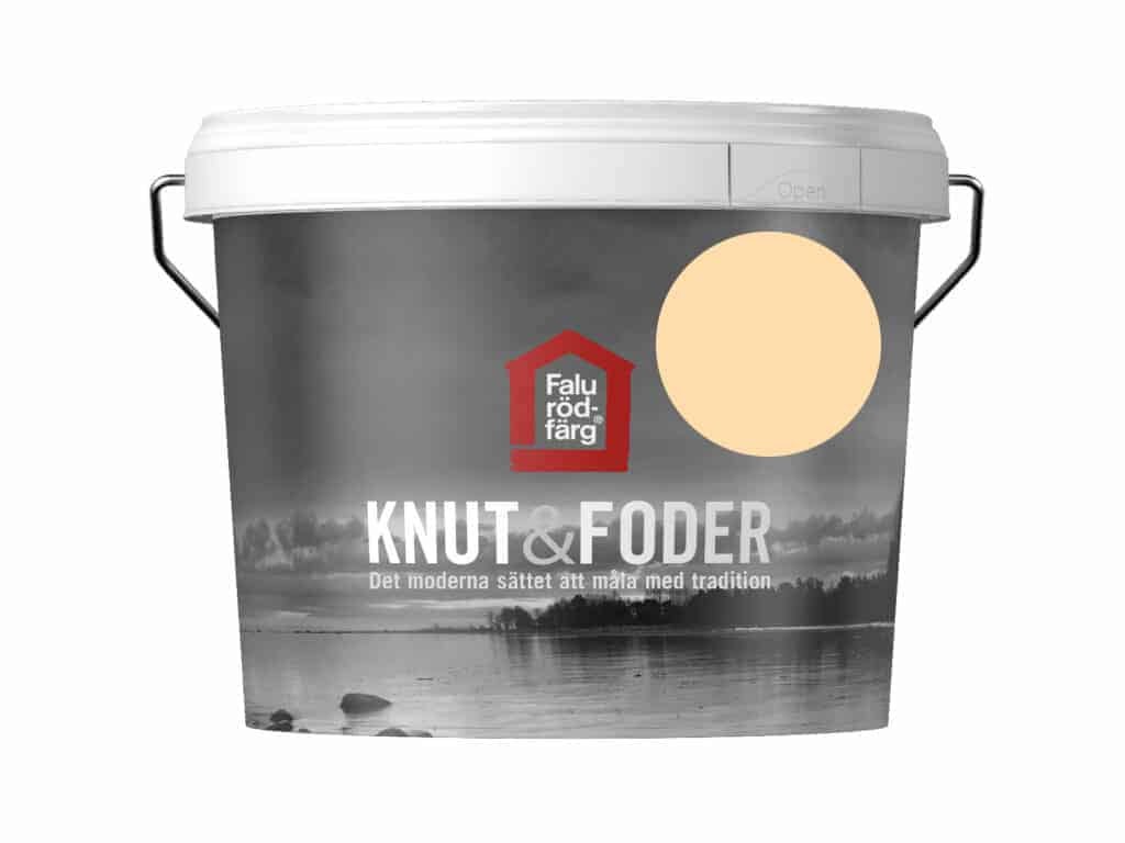 Falu Rödfärg Knut & Foder - Gul 3L