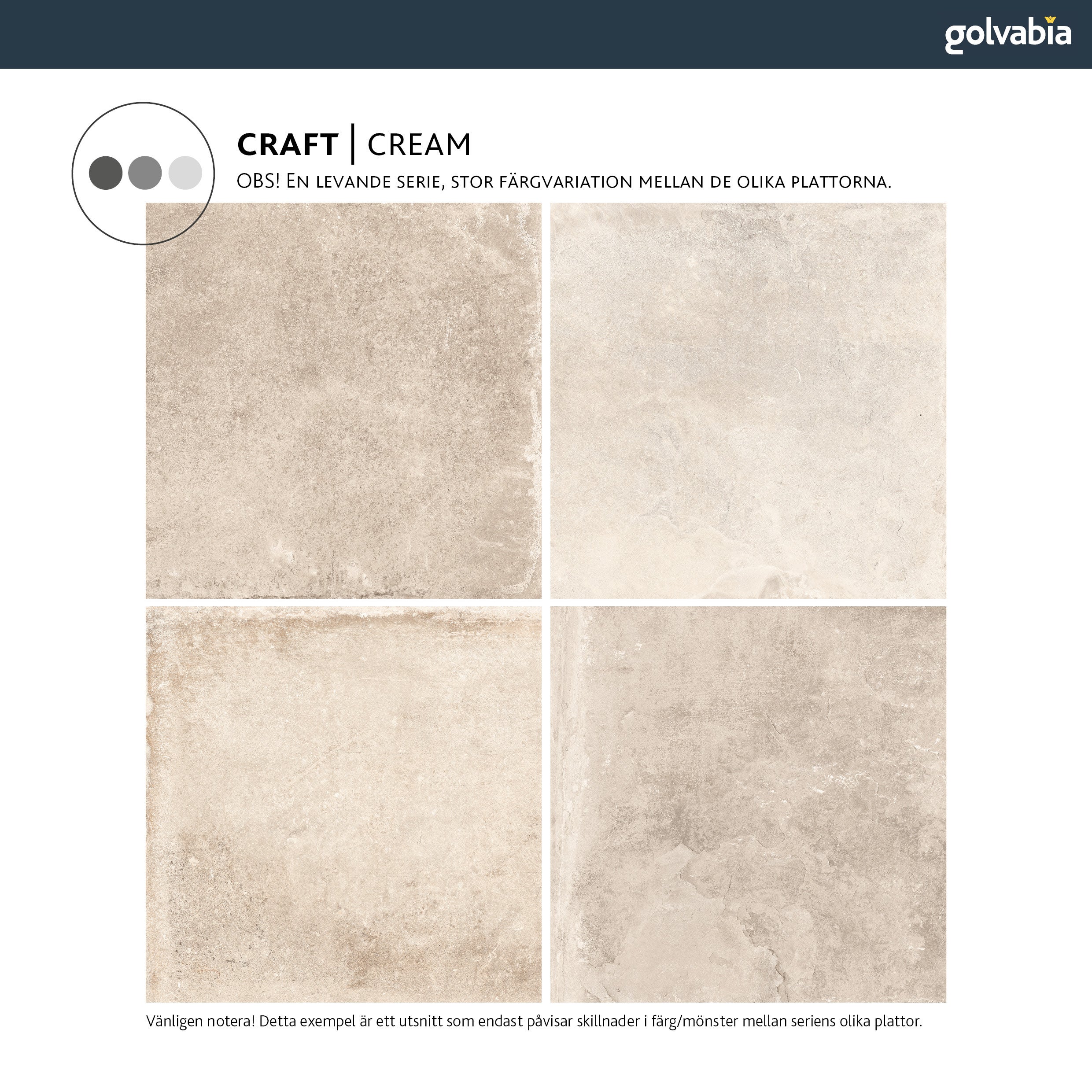 Craft Cream 60x120 såg