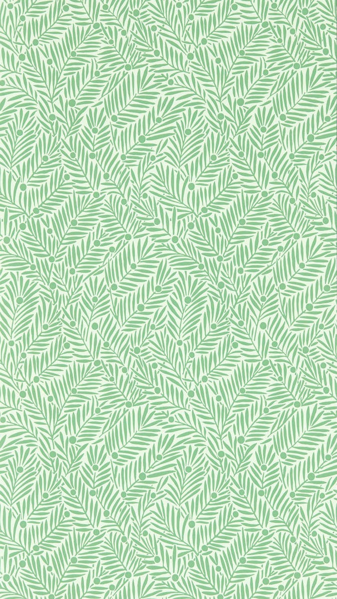 Yew & Aril Spearmint Bedford Park Wallpapers