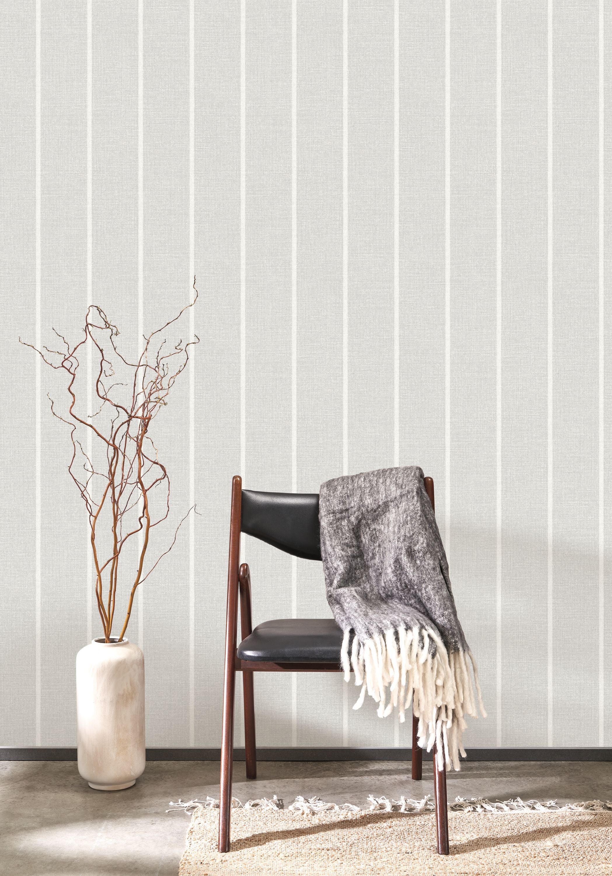 Casadeco - Plaid Line Gris Duvet