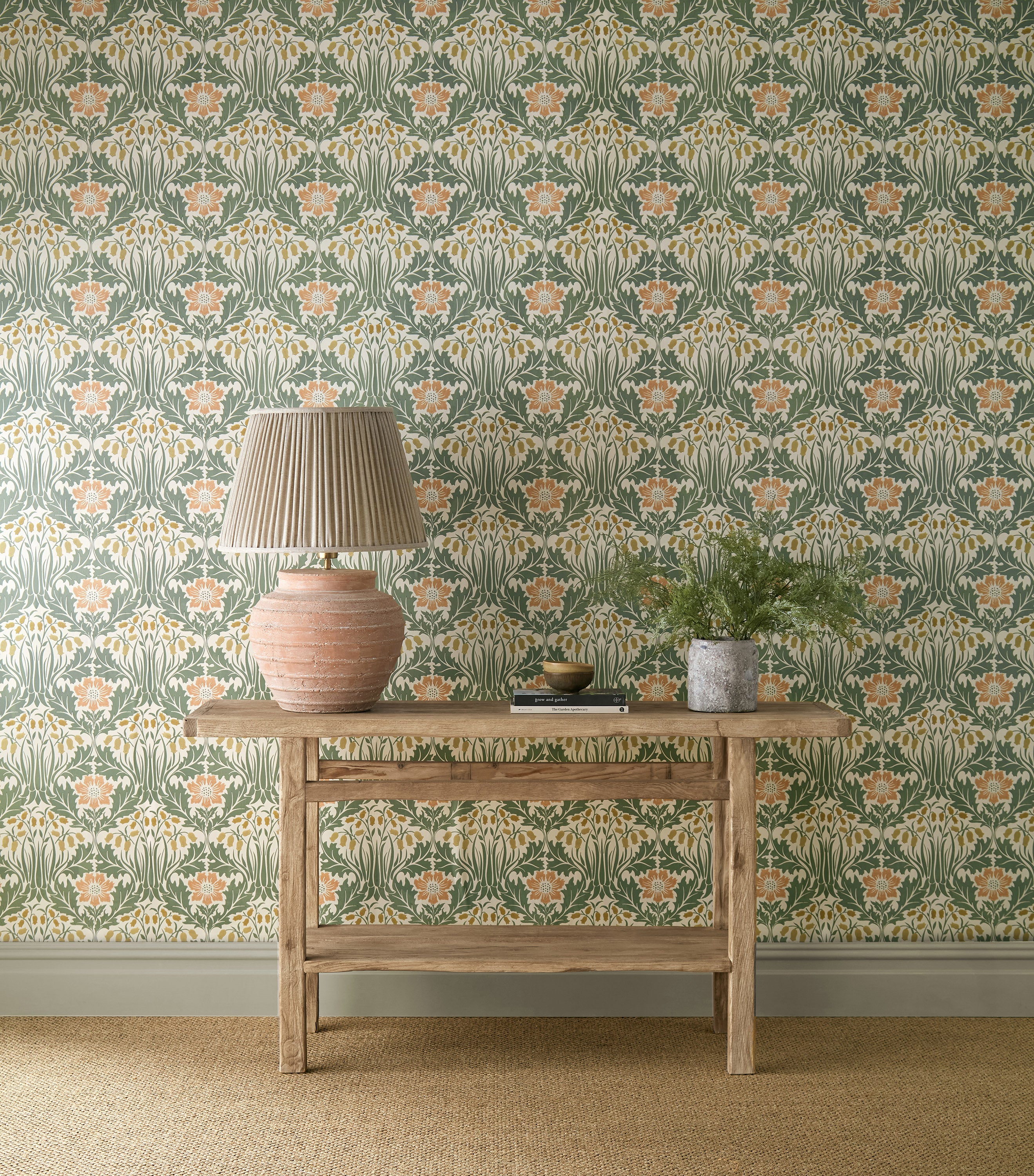 Morris & Co - Woodbell & Anemone Rose Sage