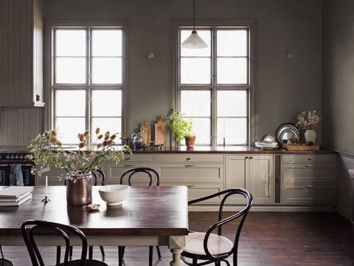 Boråstapeter - Canvas Olive