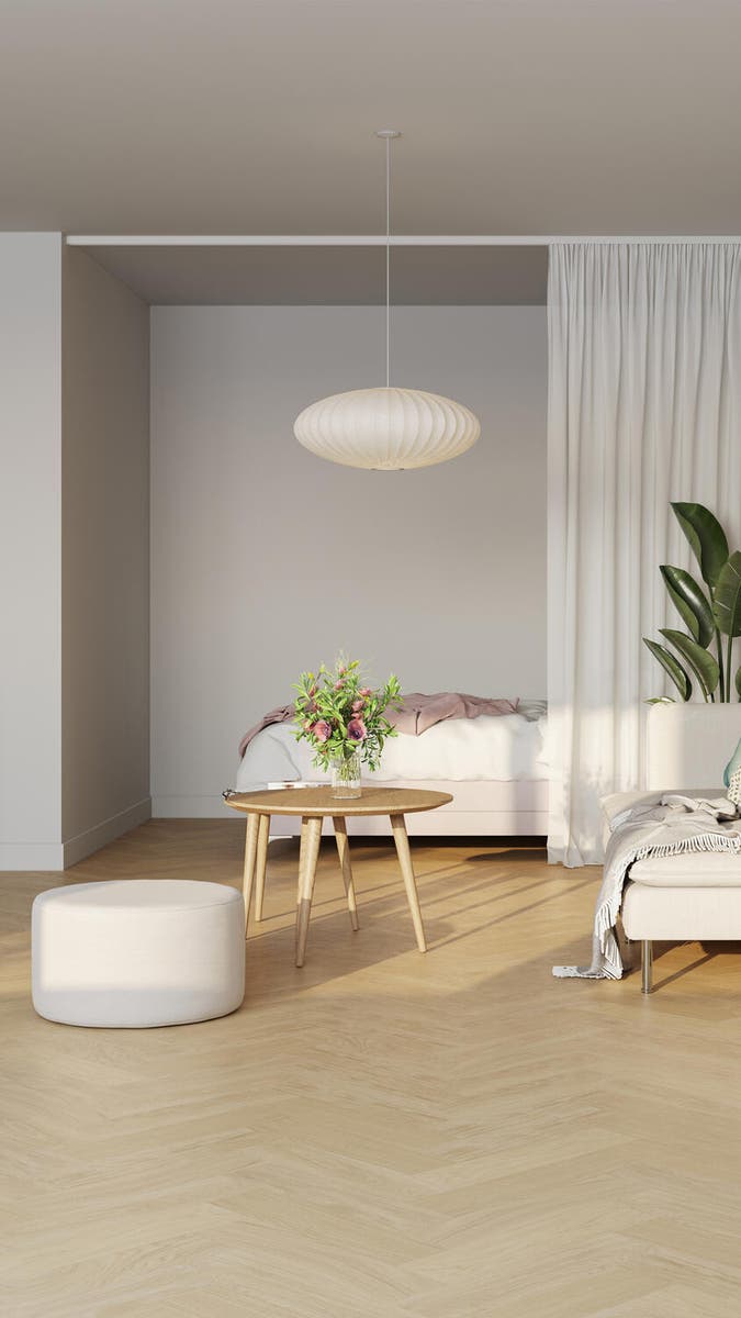 Skane Herringbone Natural 4m