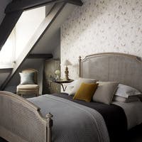 Tuileries Taupe/Multi Country Woodland Wallcove