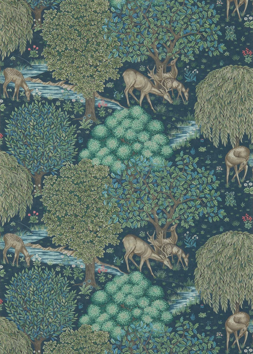 Morris & Co - The Brook Dark Blue Morris 160th Anniversary