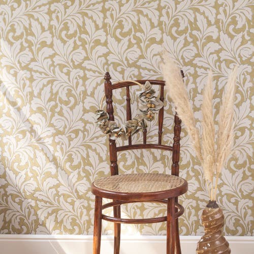 Casadeco - Acanthe Beige Camel Arts & Crafts