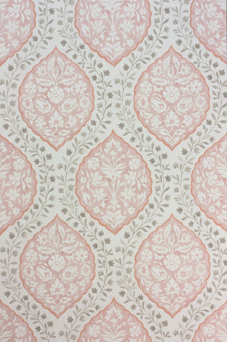 Nina Campbell - Marguerite Pink/Grey