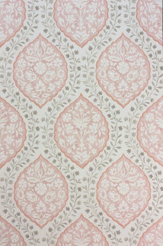 Nina Campbell - Marguerite Pink/Grey