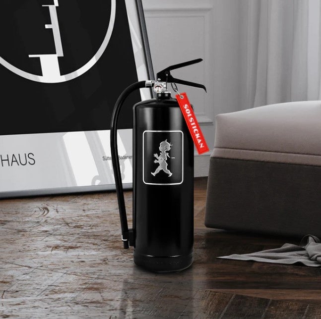 Brandsläckare 6 kg Svart/Silver