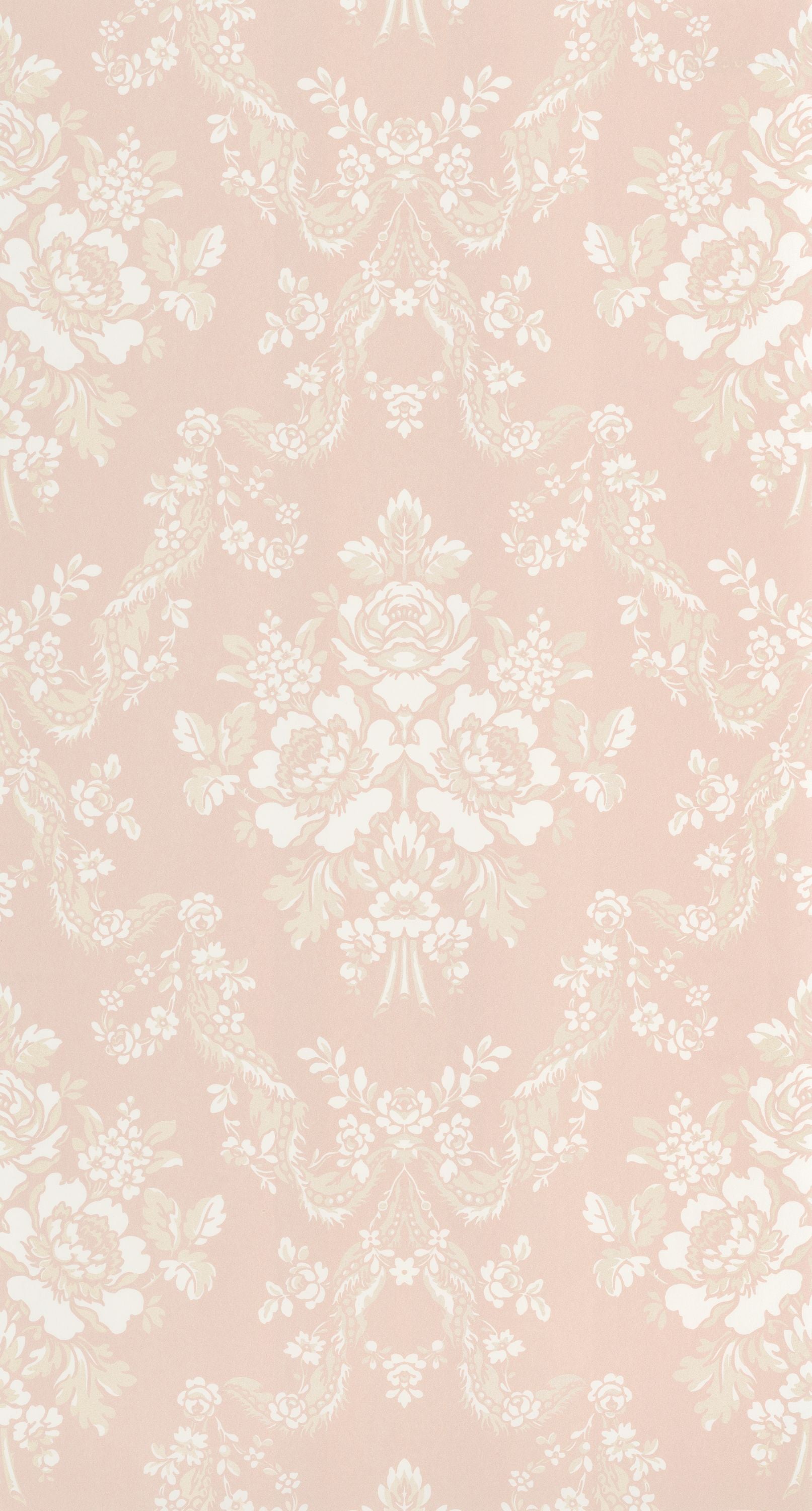 Casadeco Pompadour Rose Poudre