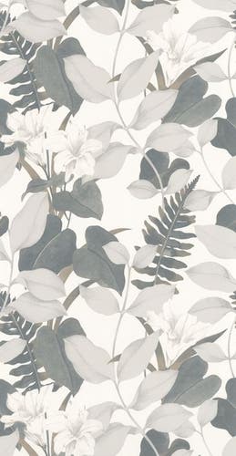 Casadeco - Royal Lily Bleu Cendre Soliflore