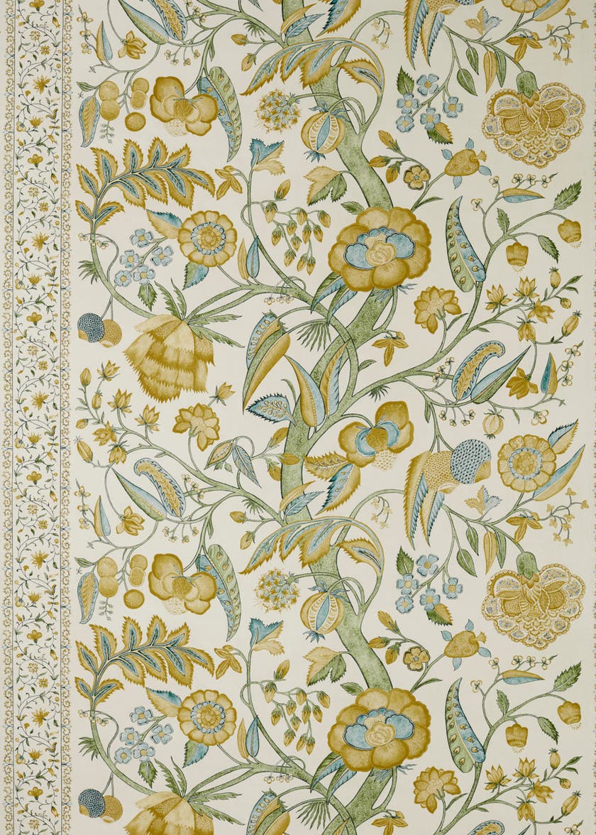 Zoffany - Artisan Palampore Primros Indienne Wallcoverings