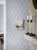 Boråstapeter - Ester - Blue & White