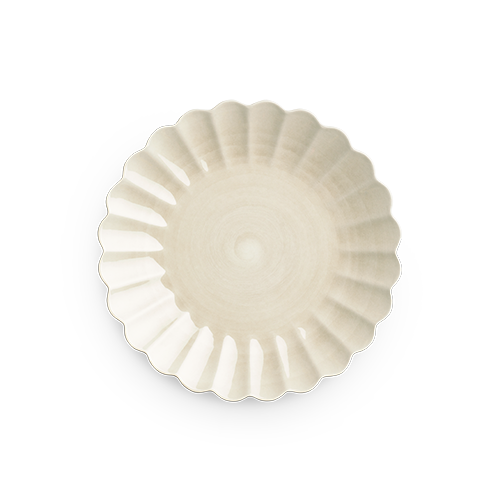 Oyster Tallrik 28 cm Sand