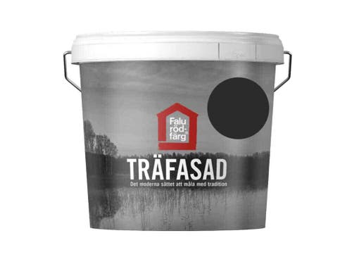 Falu Rödfärg Träfasad Svart 5L