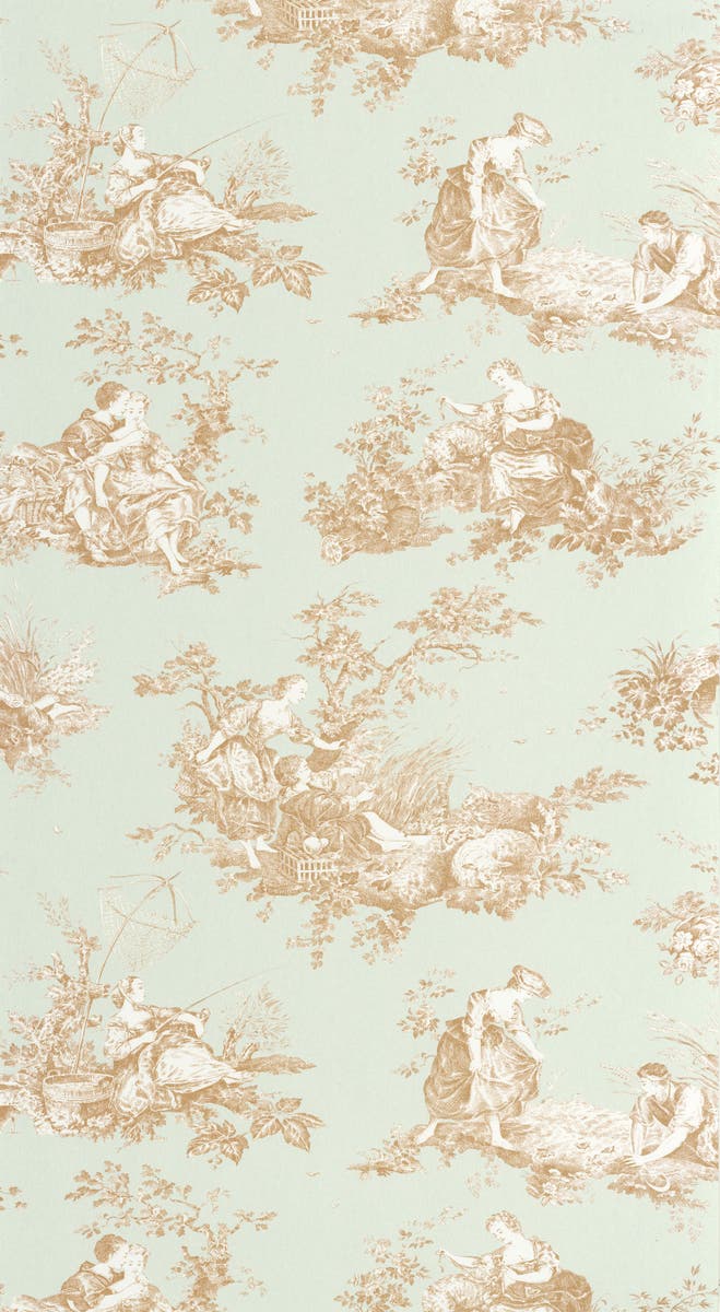 Casadeco Scene D'Été Vert Amande