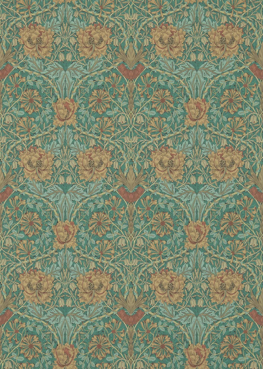 Honeysuckle & Tulip Emera Morris and Friends Wallpa