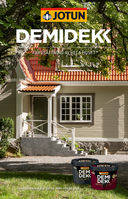 Demidekk Färgsättning av hela huset (2024)