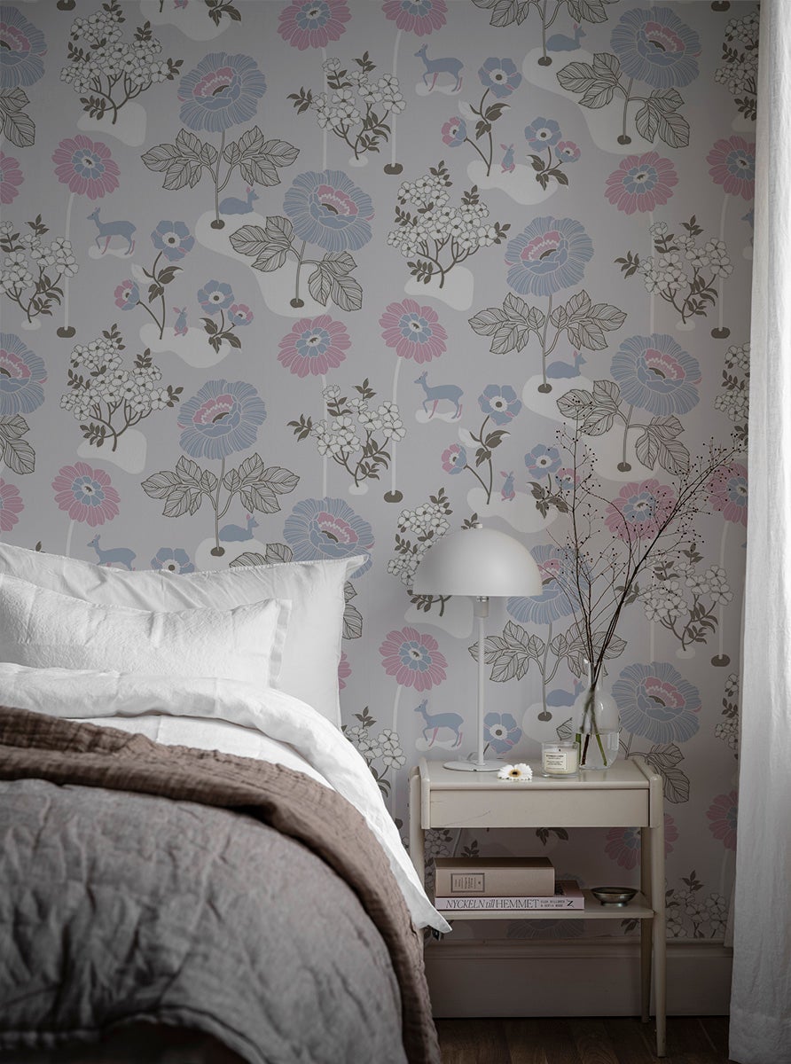 Duro - Blomsteräng, Ljusgrå Duro 1900