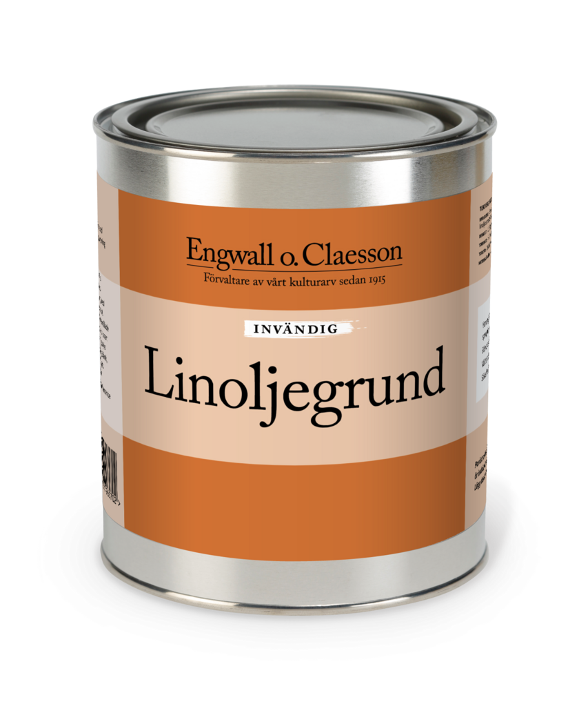 Linoljefärg invändig Grund 1 L Vit
