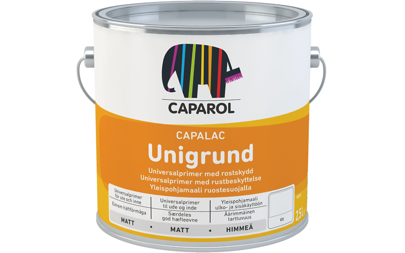 Unigrund Capalac 2.5 L Vit