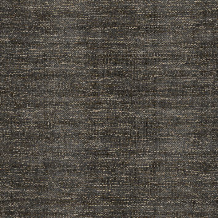 Caselio - Uni Metallise Noir Dore Damier