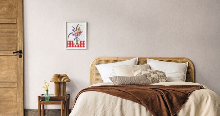 Caselio - Uni Mat Gris Lin Fonce Damier