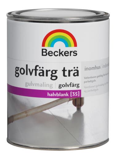 Golvfärg Trä 3 L Vit