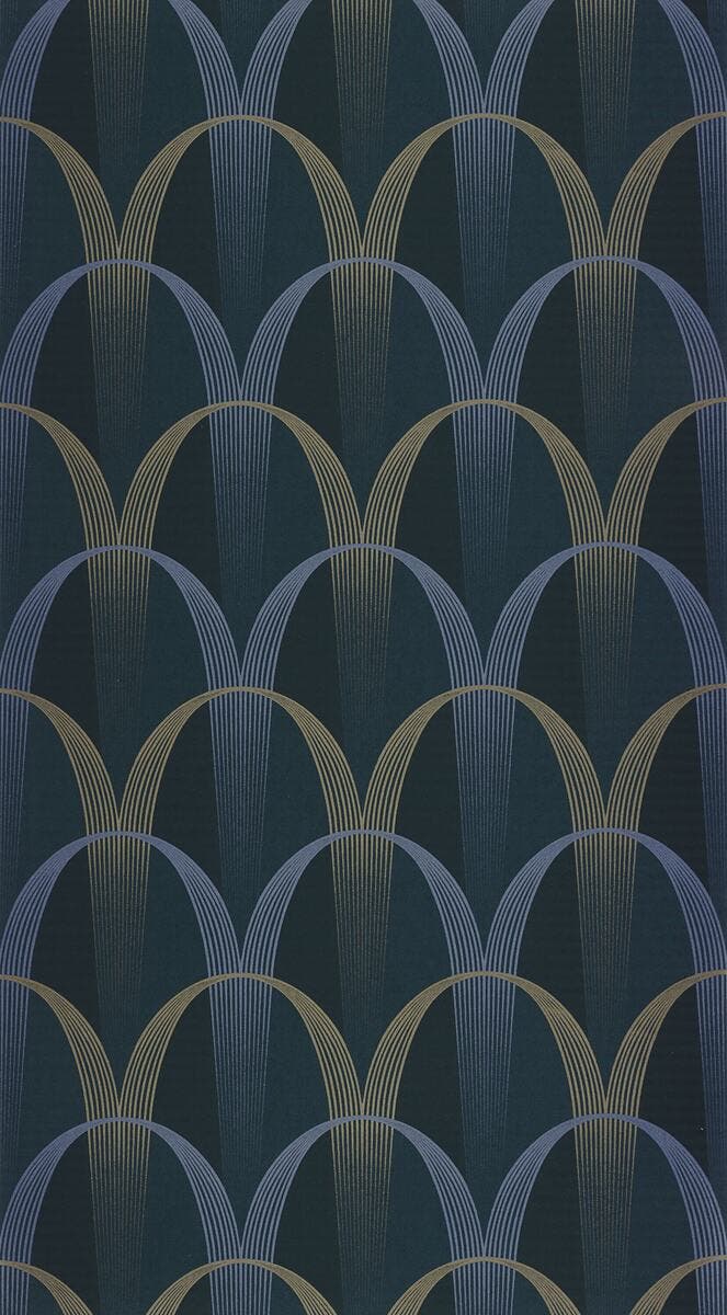 ENTREE DES ARTISTES BLEU ANNEES FOLLES