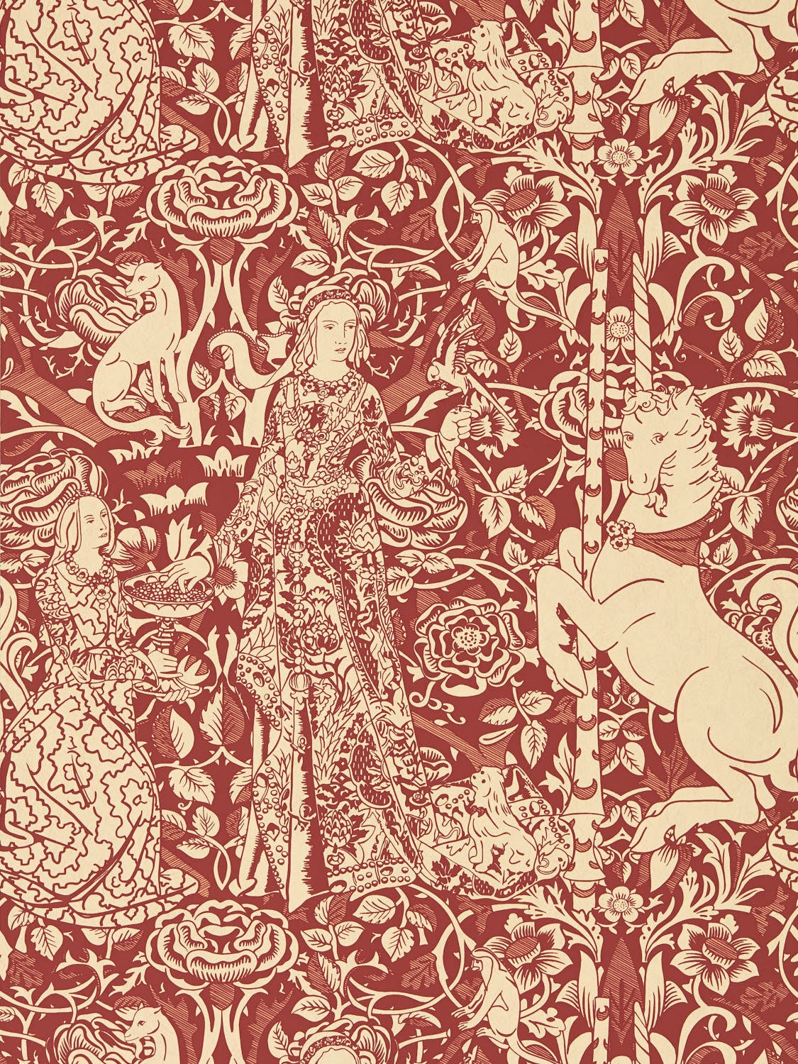 Sanderson - Aurelia`s Grail Madder/Pa Sanderson x Giles Deacon