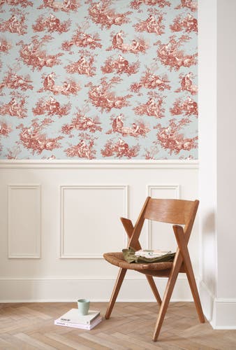 Casadeco Scene D'Été Rouge Grenat