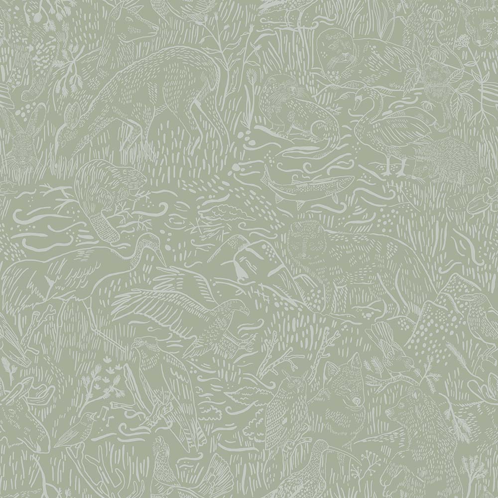 Midbec Tapeter - Landskapsdjur