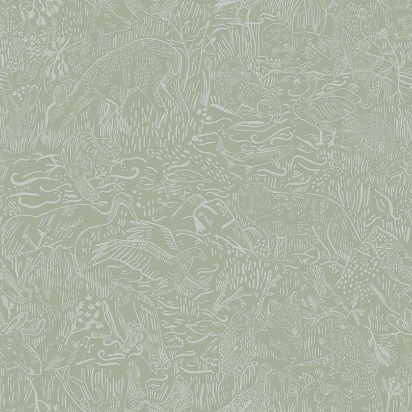 Midbec Tapeter - Landskapsdjur