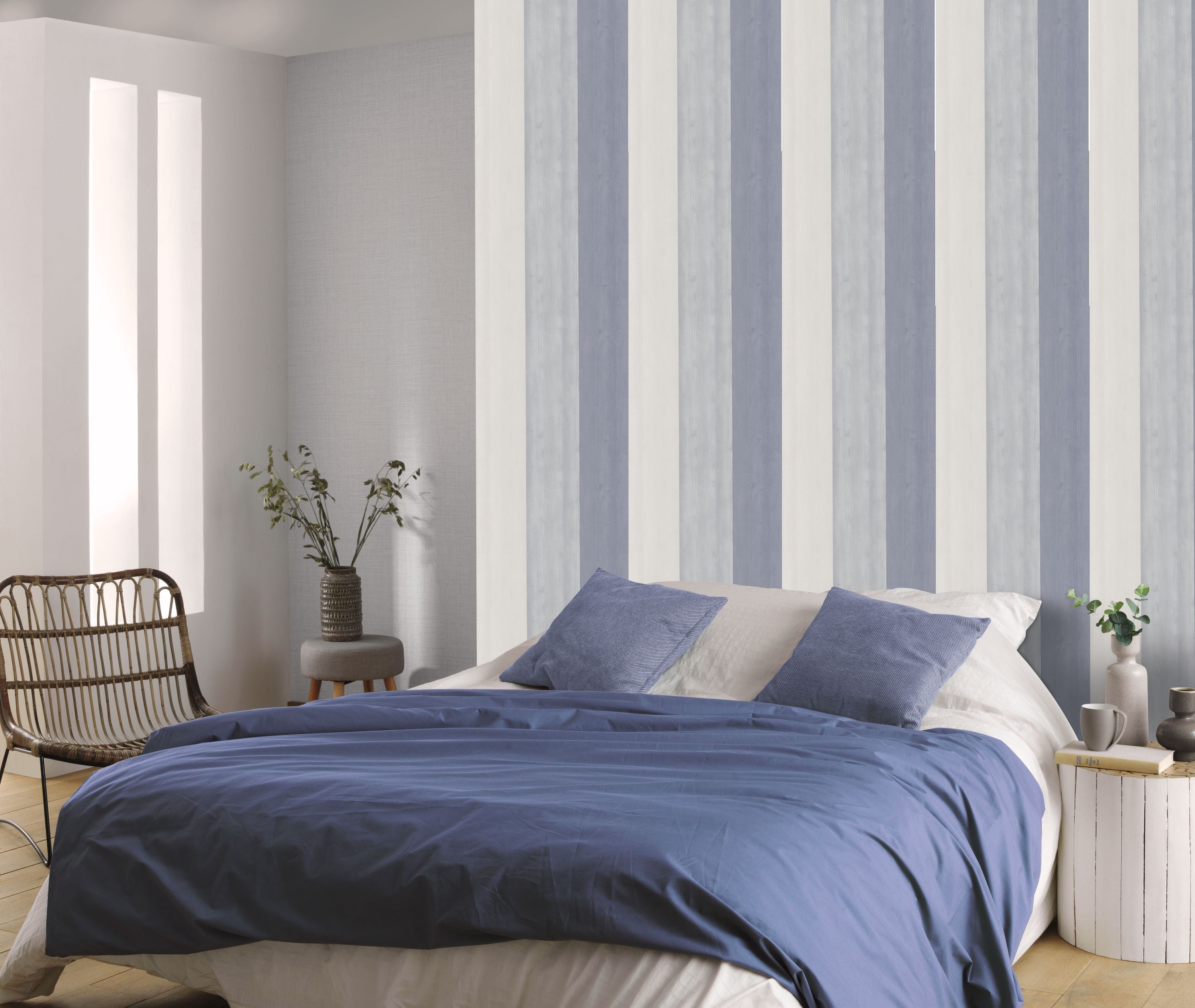 Casadeco - So Color 4  Bois Bleu So Color 4