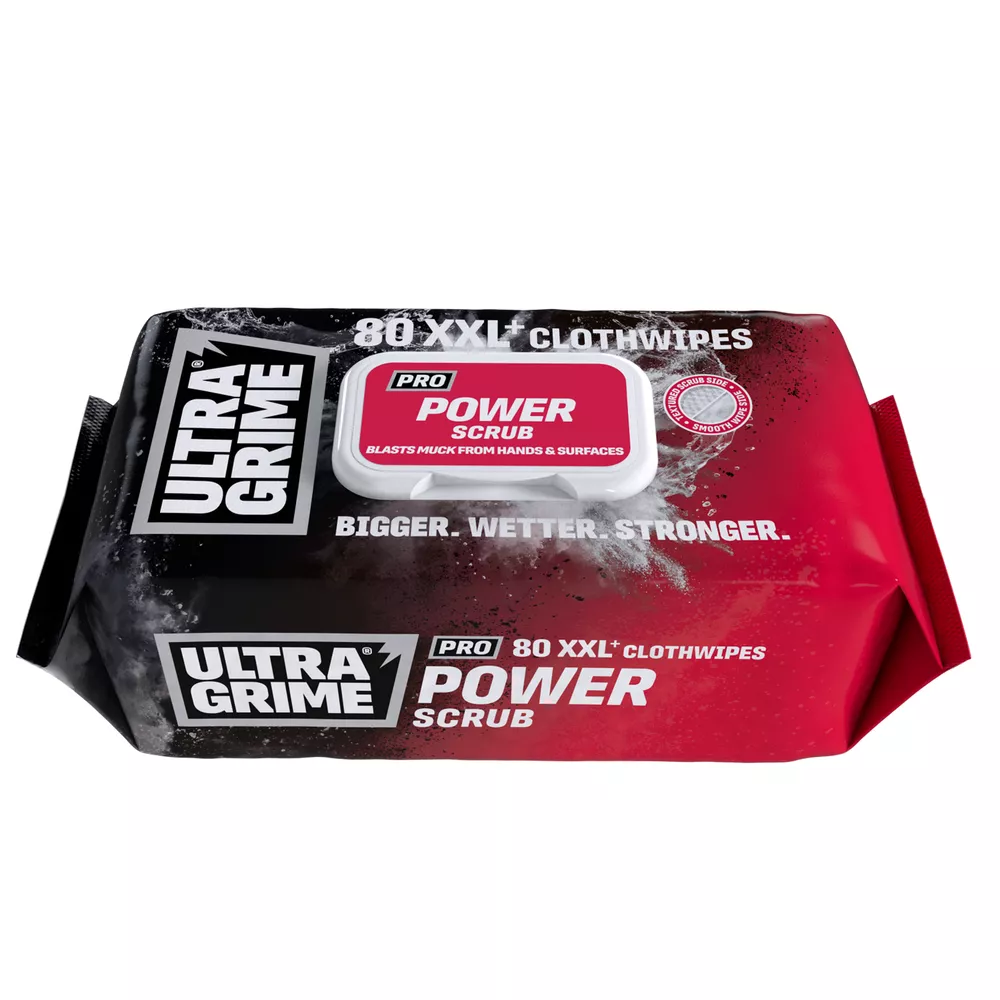 Ultragrime Wipes XXL Power Scrub