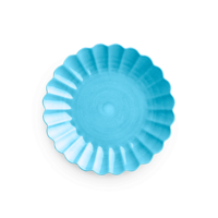 Oyster Tallrik 28 cm Turkos