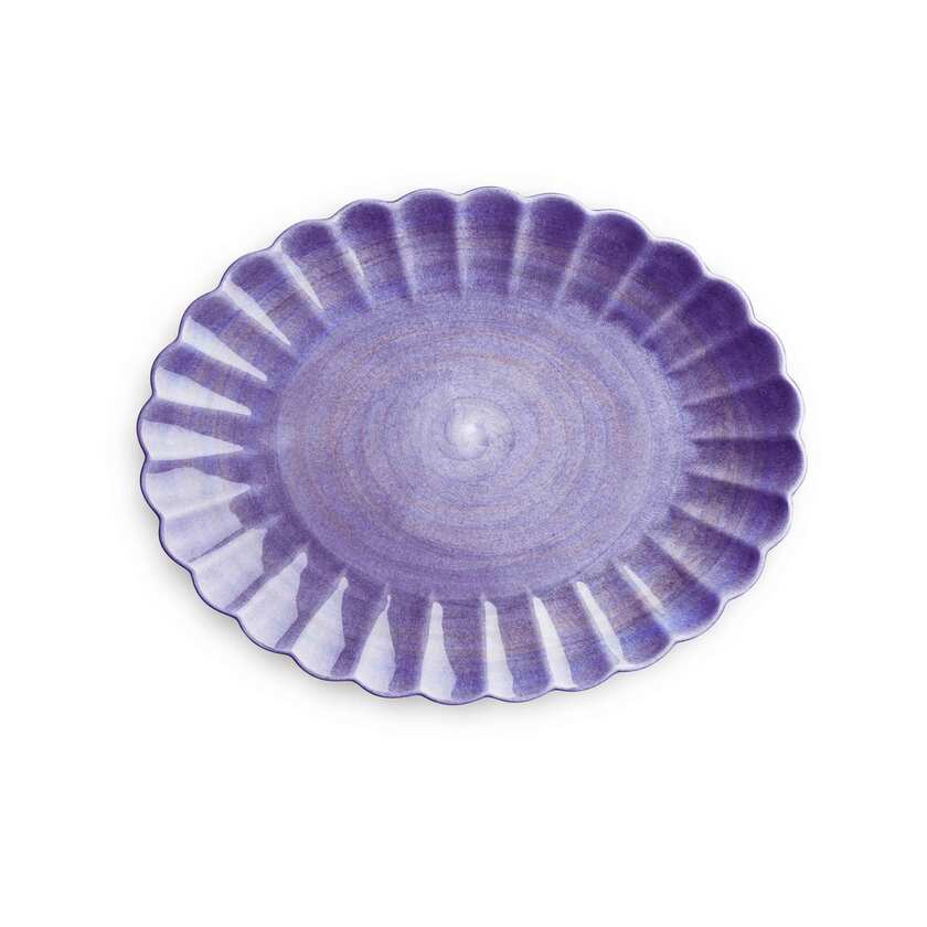 Ostronfat 35 x 30 cm Lila