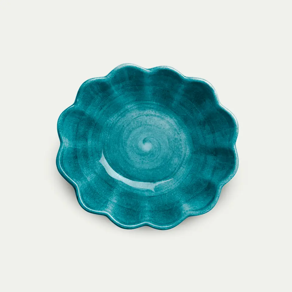 Oyster Skål 18x16 cm Ocean