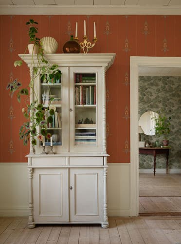 Duro - Gamla Grand Röd Gammalsvenska Papper