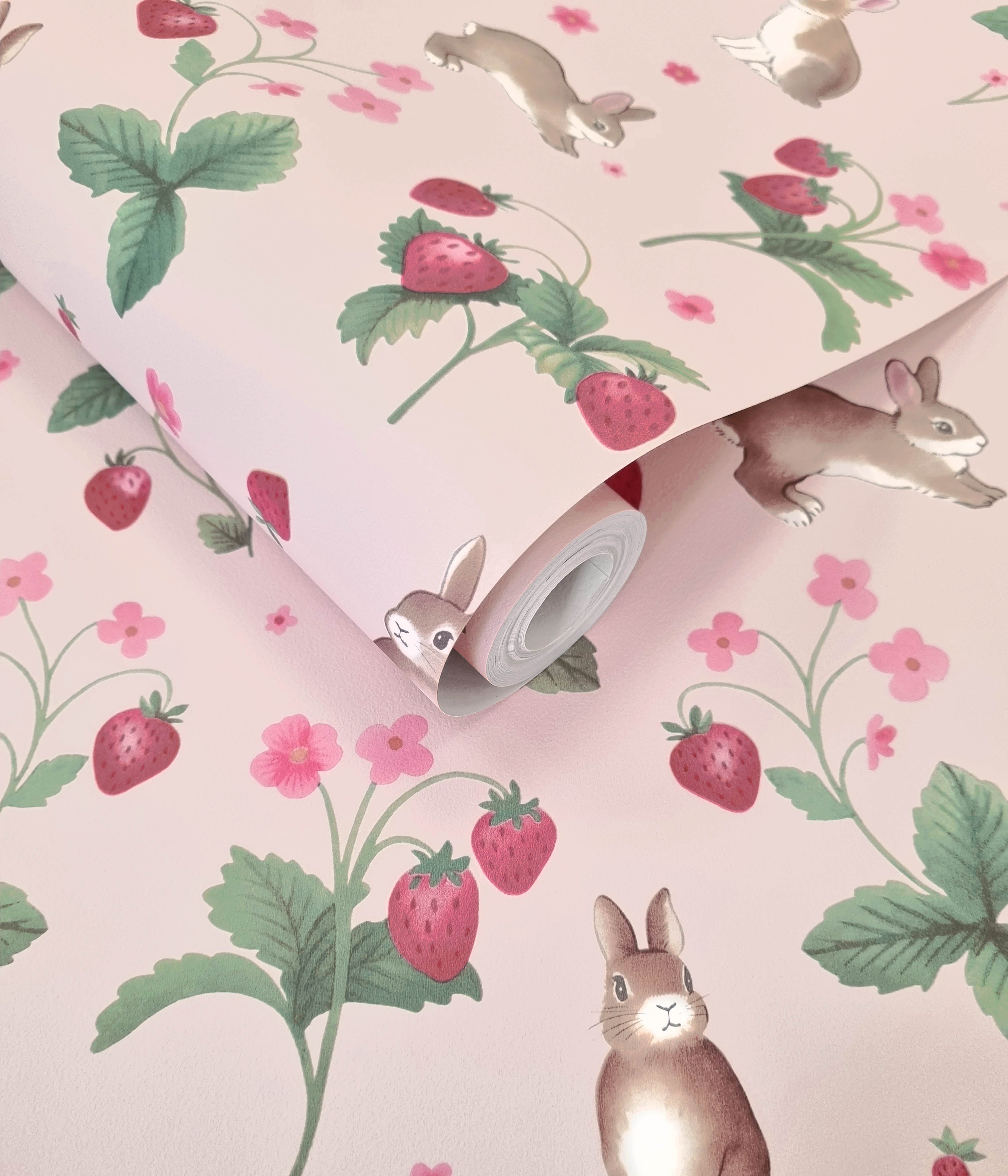 Intrade - Bunnies & Berries Pink