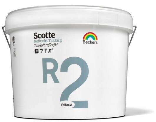 Scotte R2 Takfärg 10 L Vit