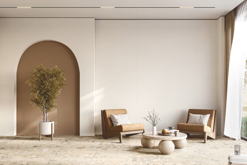 Pebbles - Beige 60x60 såg